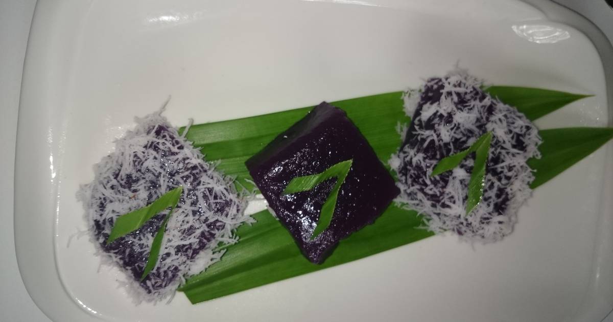 Resep Ongol- ongol ubi ungu