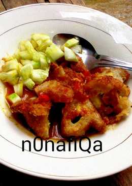 empek-empek kentang dan ebi nendang rasanya^^