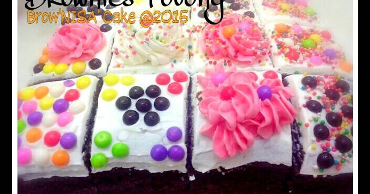 Resep Brownies Potong Resep Brownies Potong