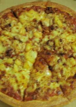 pizza daging asap tanpa oven