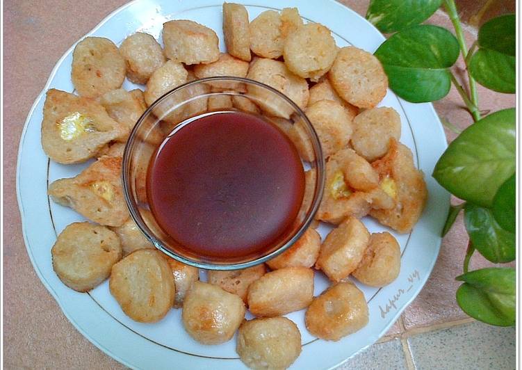 resep makanan PEMPEK Dos NASI yang gurih dan kriuk