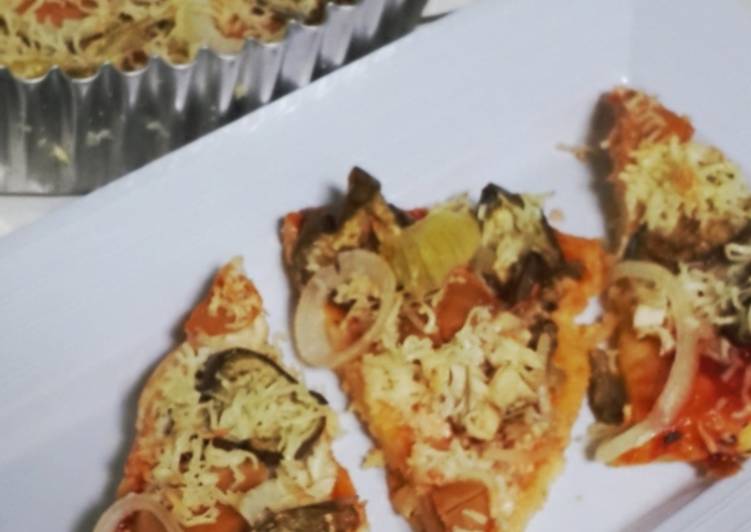 resep Pizza Singkong Toping Terong