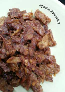 Tempe & Ikan Asin Sambal Terasi