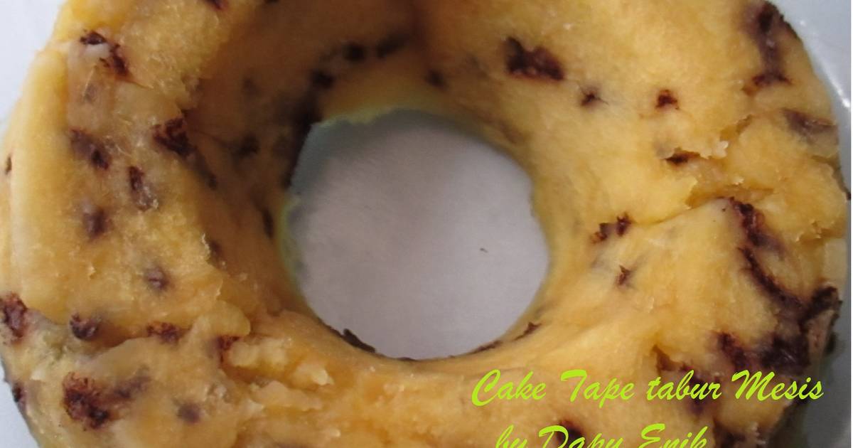 Resep Cake Tape tabur Mesis Resep Cake Tape tabur Mesis