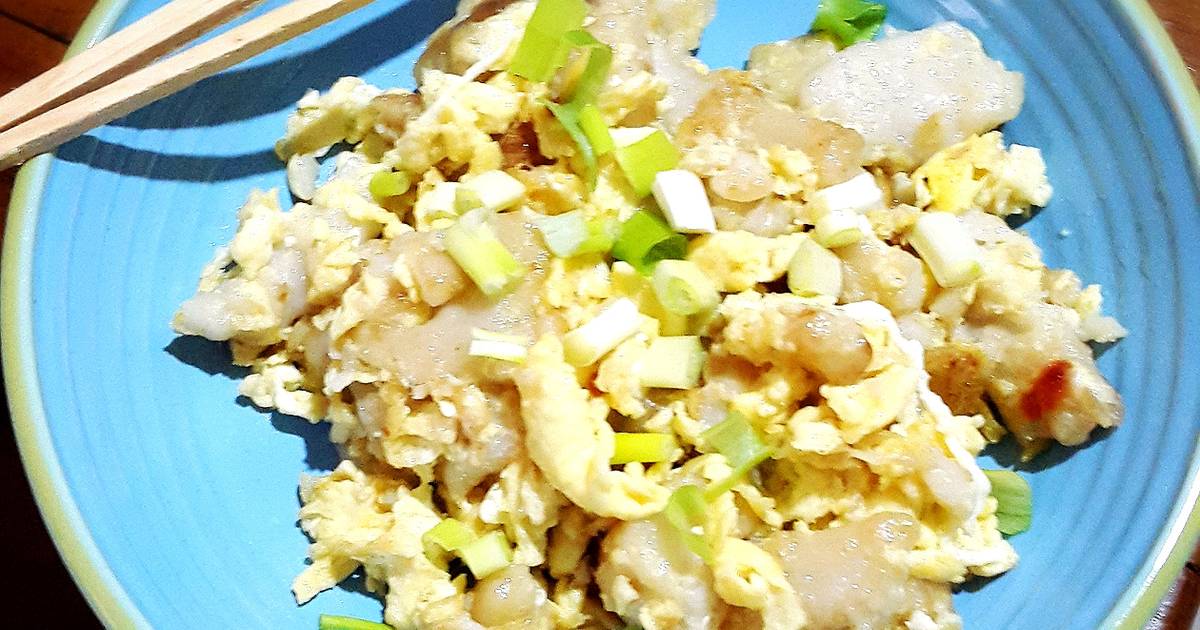 Resep Chai Tow Kway (Fried Raddish Cake) oleh Paula 