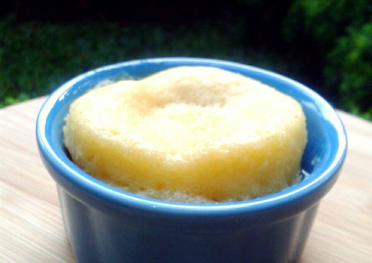 resep masakan Microwave Cheese Cake 2 menit sajah