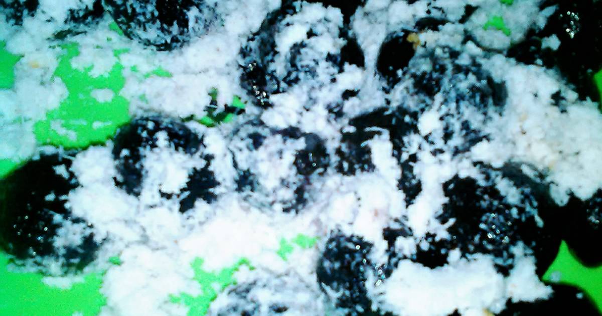 Resep KLEPON KETAN HITAM