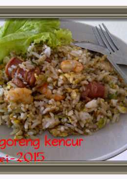 Nasgor kencur wangi dan yummy