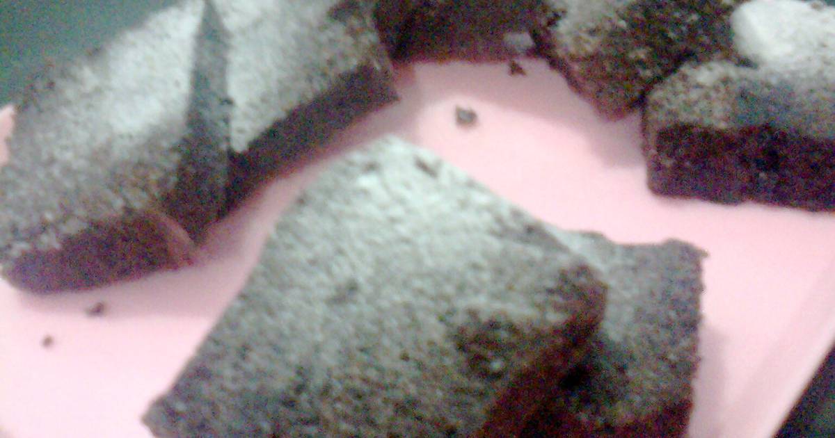 Resep Broketem (brownies kukus ketan hitam)