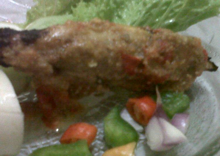 Resep Ayam Kampung Bakar Saus Pecel Pedas oleh Ummu Faza 