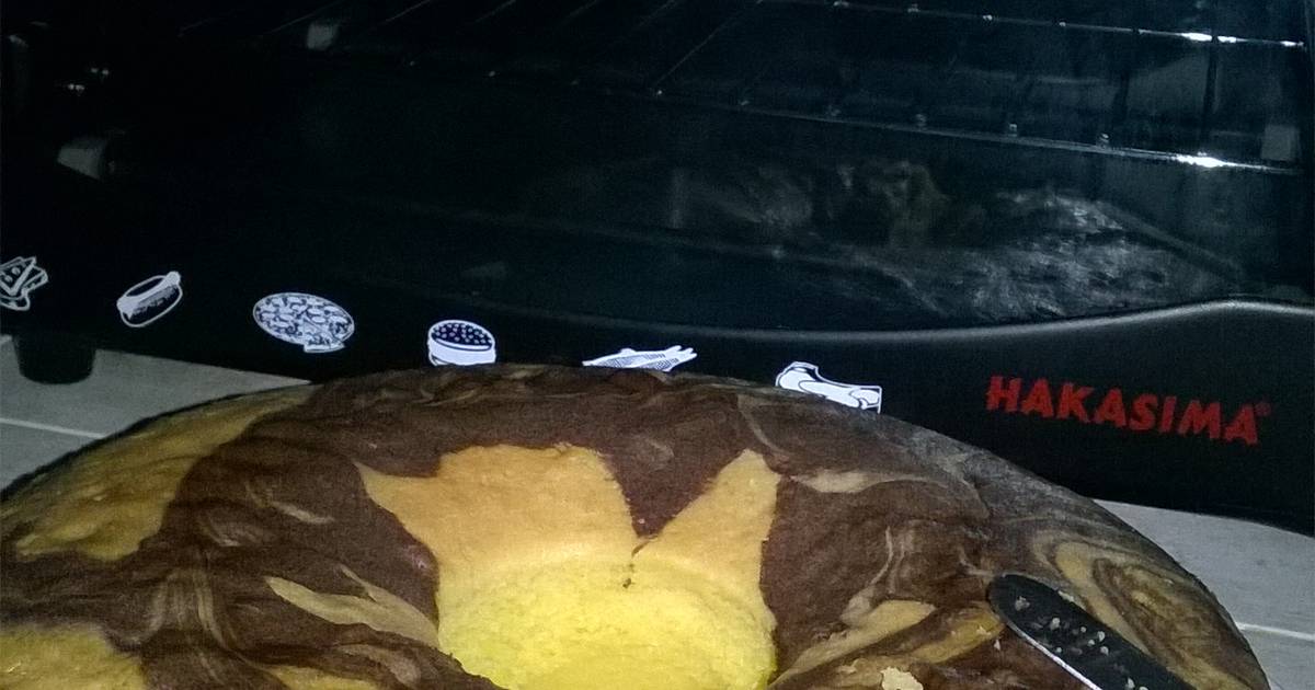 Resep cake marble tanpa bahan pengembang (bp,bs,cake emulsifier)