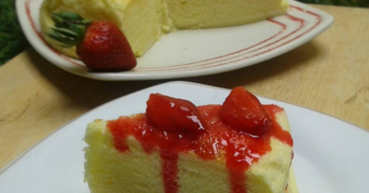 Resep Japanese Cheese Cake Resep Japanese Cheese Cake