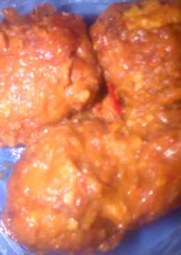 Telor Balado Asam Manis