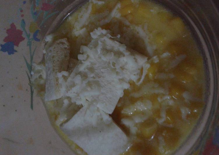 resep Cream Soup Cheese Corn