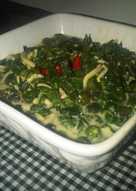 Sayur daun pepaya sederhana