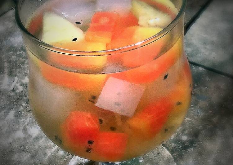 resep lengkap untuk Es Buah / Friut cocktail