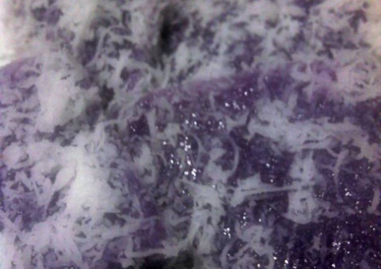 Resep ongol-ongul ungu Kiriman dari yulia triani