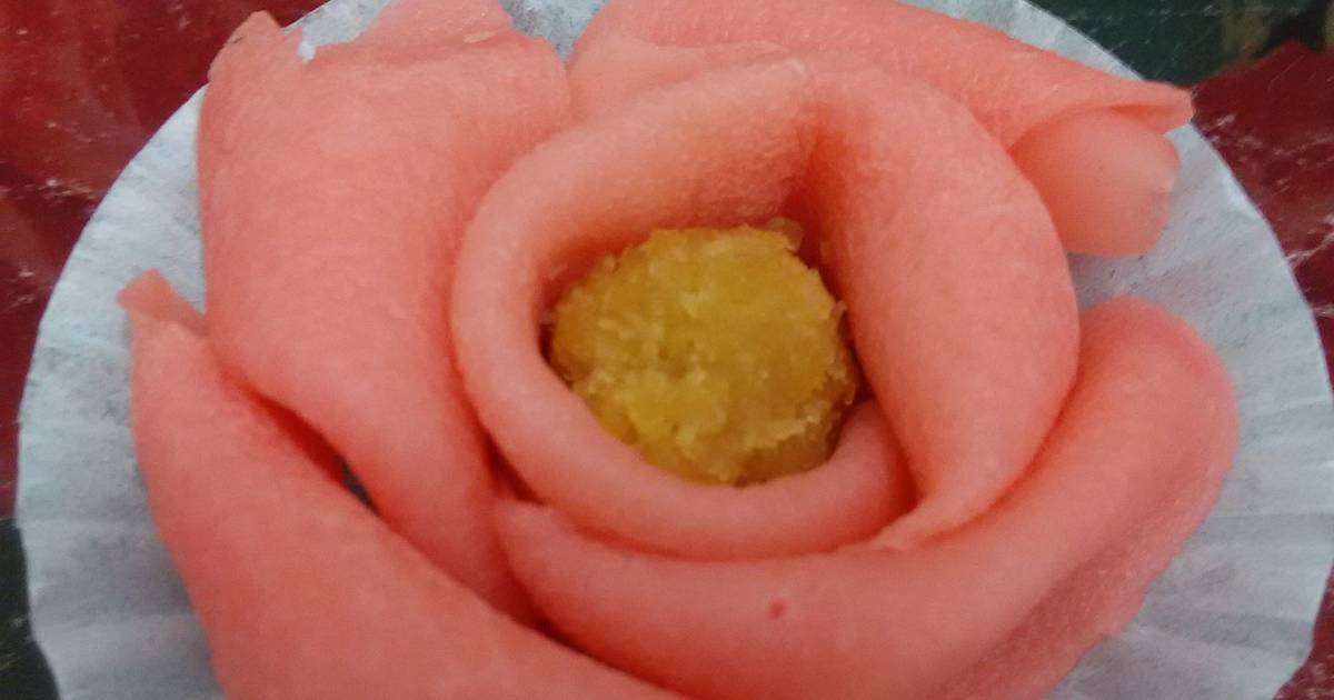 Resep Dadar gulung mawar
