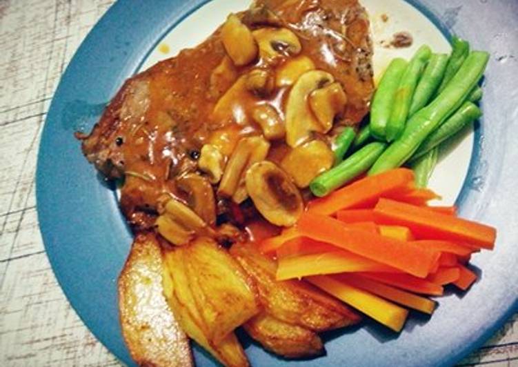 Sirloin Steak Ala Hotel