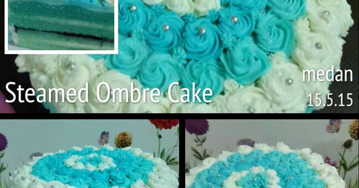 Resep Ombre Cake Kukus Resep Ombre Cake Kukus