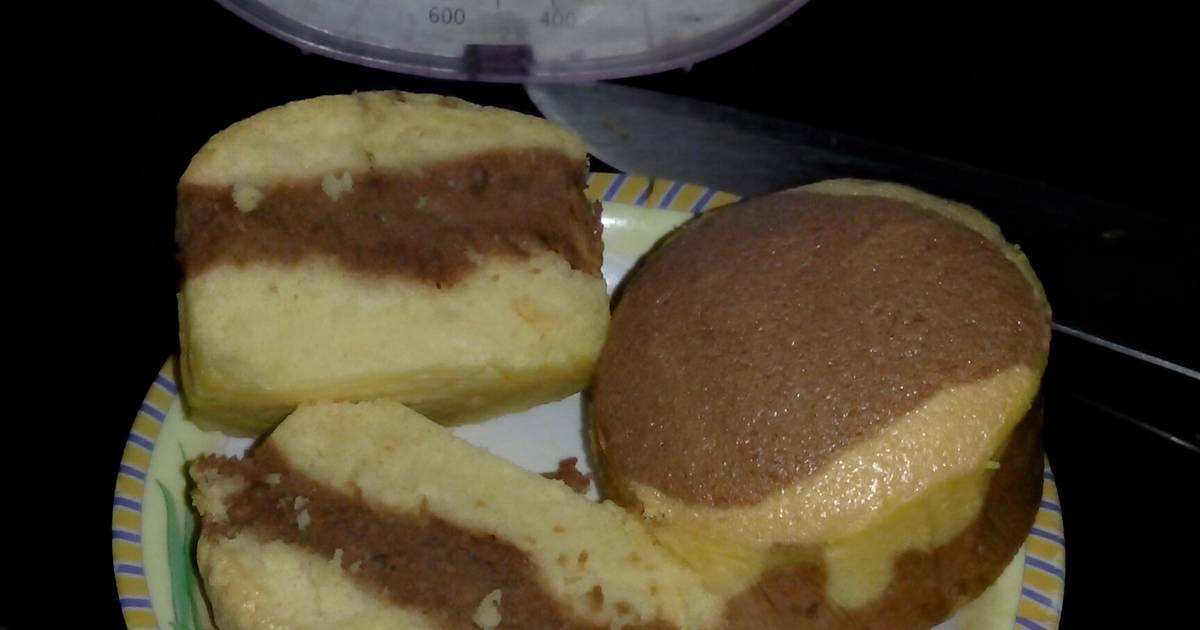 Resep Zebra cake putih telur