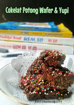 COKLAT POTONG WAFER YUPI (beng-beng home made)