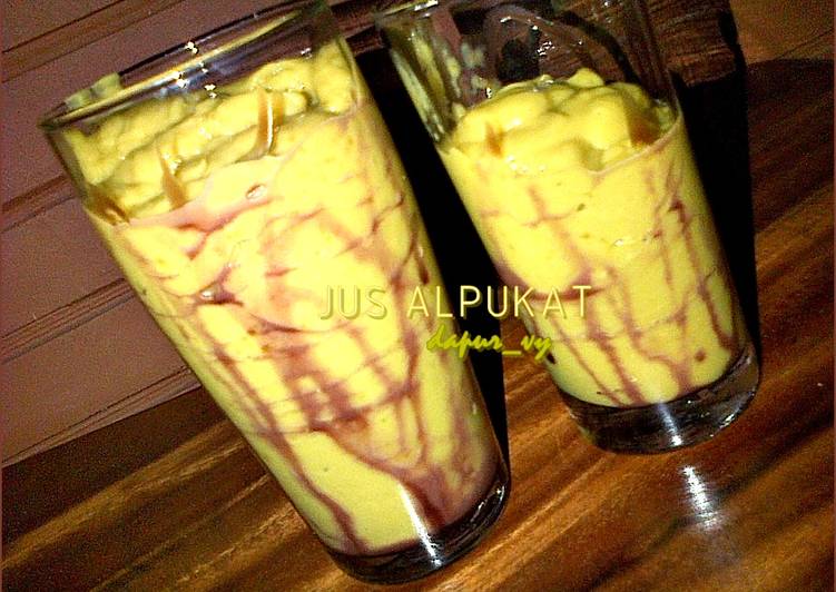 Resep JUS ALPUKAT Pekat oleh dapurVY  Cookpad