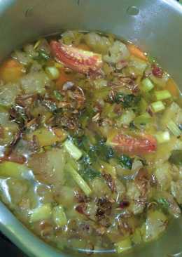 Sop tetelan daging sapi