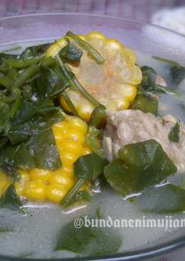 Sayur Bobor Kangkung Jagung