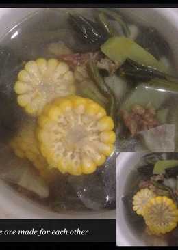 Sayur Asem kaldu daging sederhana