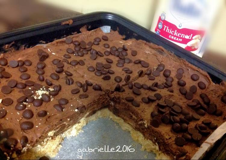 Resep No Bake Chocolate Cheesecake Karya Gabrielle Devana