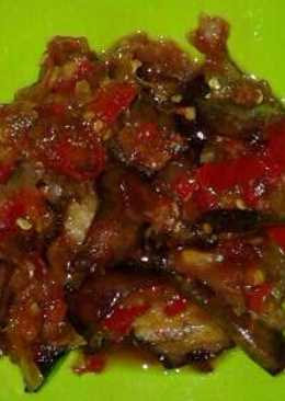 Terong Ungu Balado Sambal Pedas