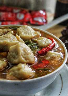 Bakso ayam kuah pedas