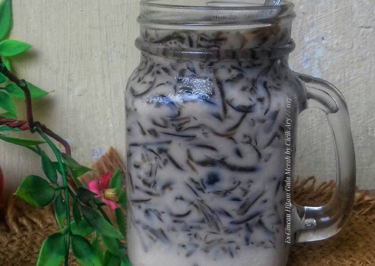 resep masakan Es cincau skm