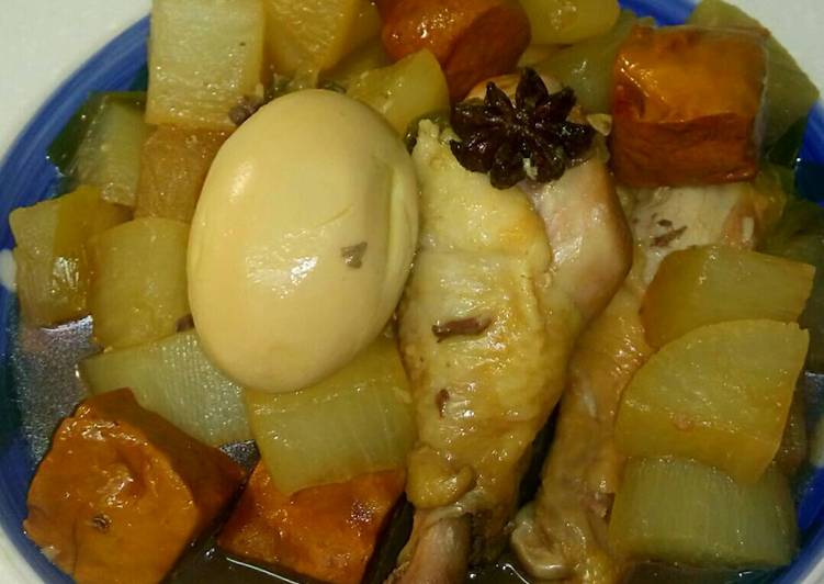 resep Ayam kecap kukus