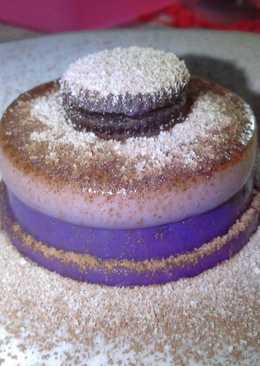 Cookies strawberry purple sweet potato pudding lapis