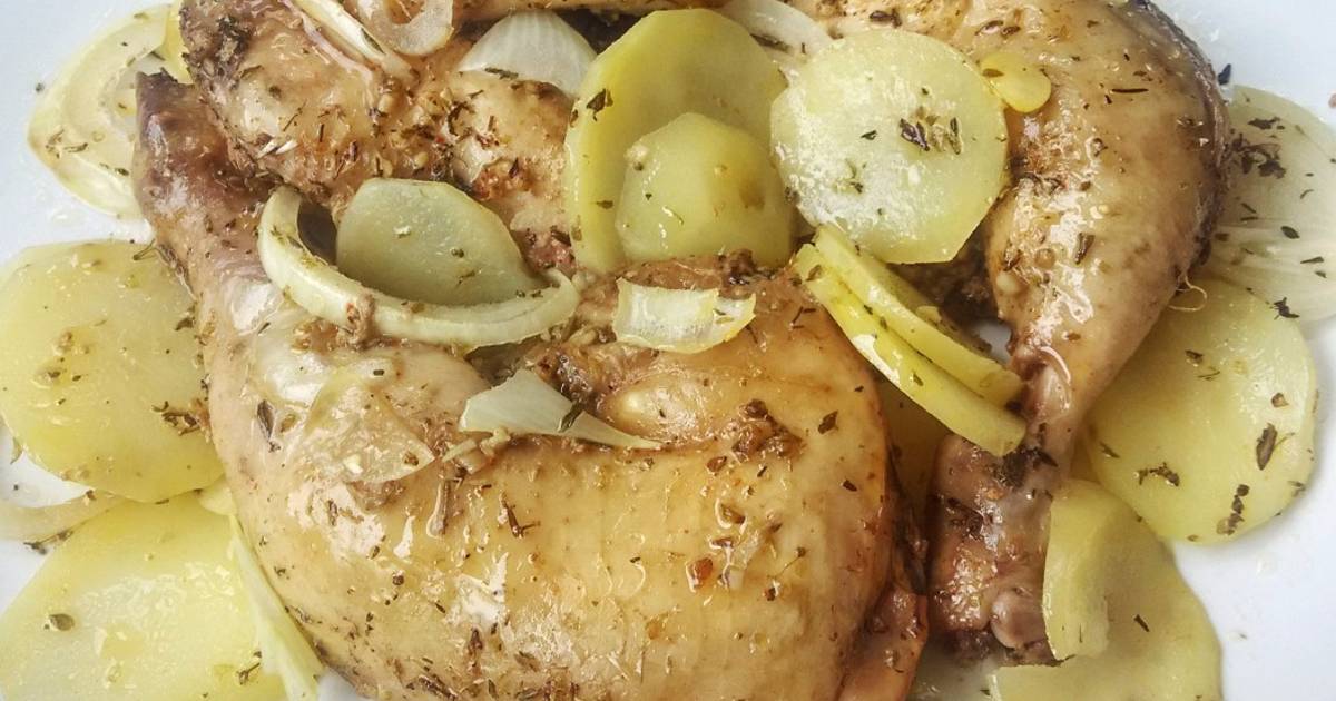 90 resep  ayam  panggang thyme enak dan sederhana Cookpad
