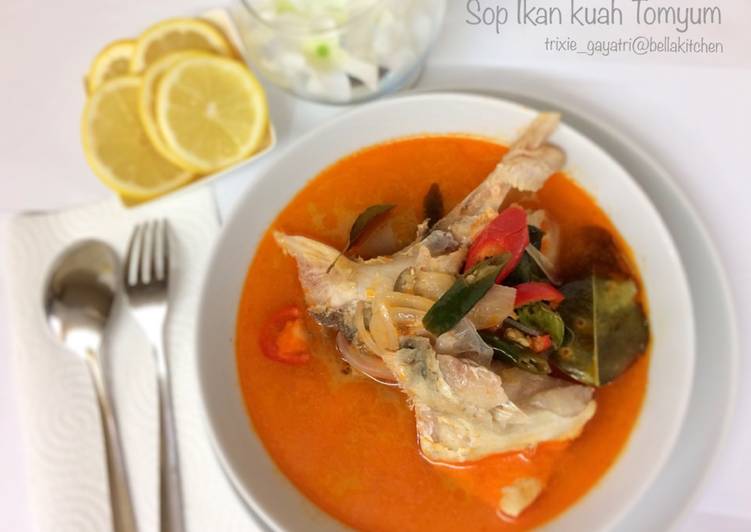 cara membuat Sop Ikan Kuah Tom Yum (postingrame2_ikan)