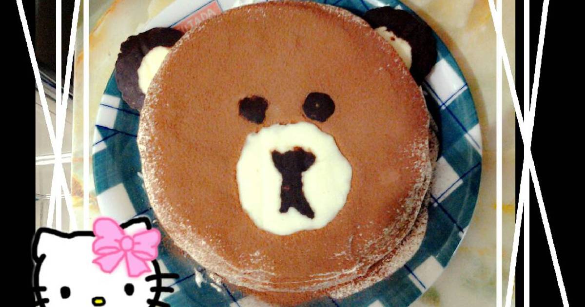 Resep ௹ Brown Line character Coffee cake ௹ (ó﹏ò。) Resep ௹ Brown Line character Coffee cake ௹ (ó﹏ò。)