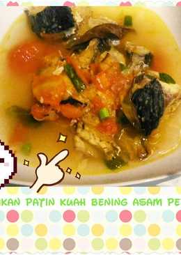 Sup Ikan Patin Kuah Bening Asam Pedas, Segar!