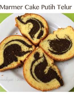 Marmer Cake Putih Telur