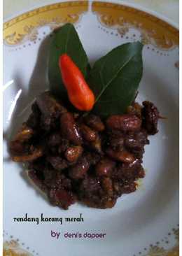 Rendang kacang merah