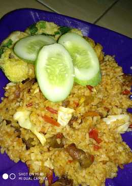 Nasi goreng ampela saus tiram