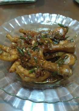 Ceker pedas manis lombok ijo