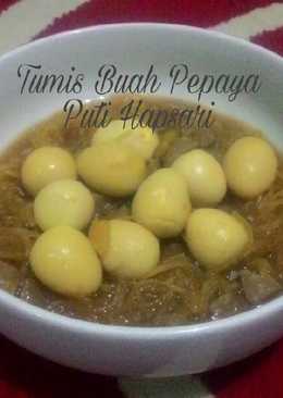 Tumis Buah Pepaya