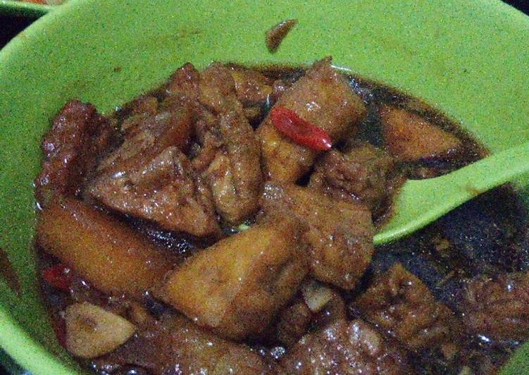 resep lengkap untuk Tahu tempe tumis kecap