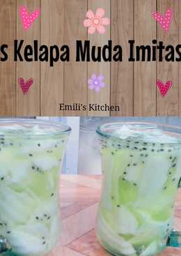 Es Kelapa Muda Imitasi