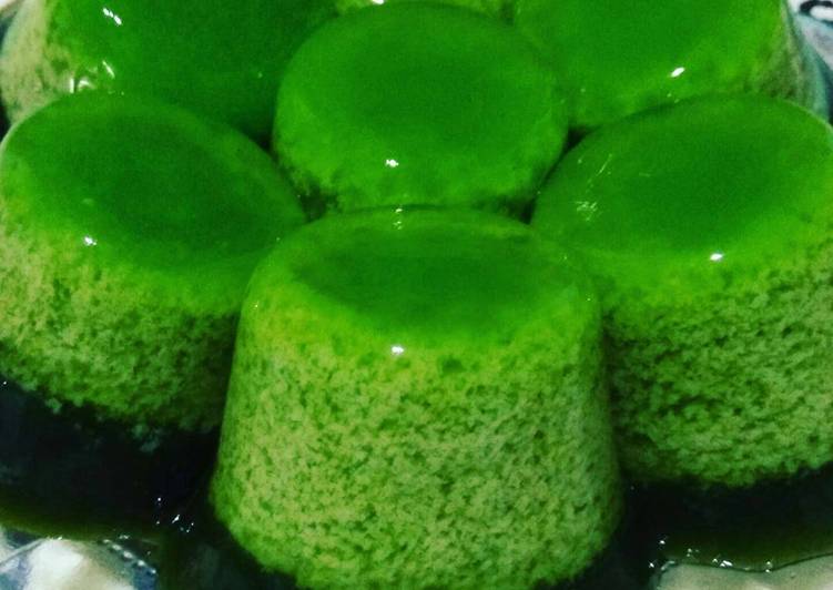 Resep Pudding lumut green tea Karya Nur Aini