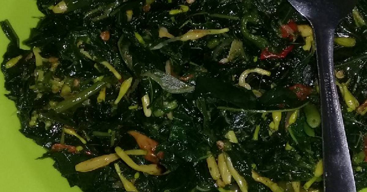 978 resep tumis daun singkong enak dan sederhana - Cookpad