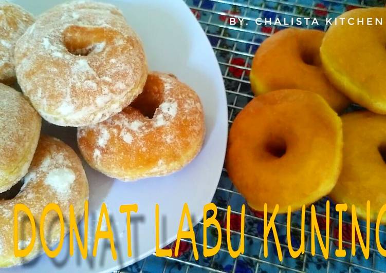 resep makanan Donat Labu Kuning Lembutt